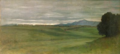 Roman Landscape by Antoine Auguste Ernest Herbert or Hebert