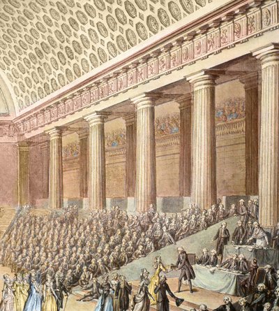French Revolution: Gift of Jewellery Made by Ladies Artists to the National Assembly on September 7 by Antoine Borel