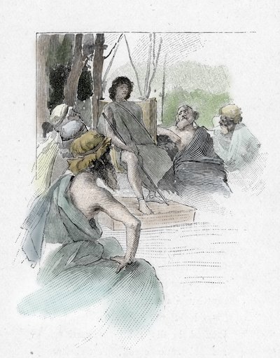 Odyssey by Homer: Telemachus Calls an Assembly of Citizens of Ithaca by Antoine Calbet