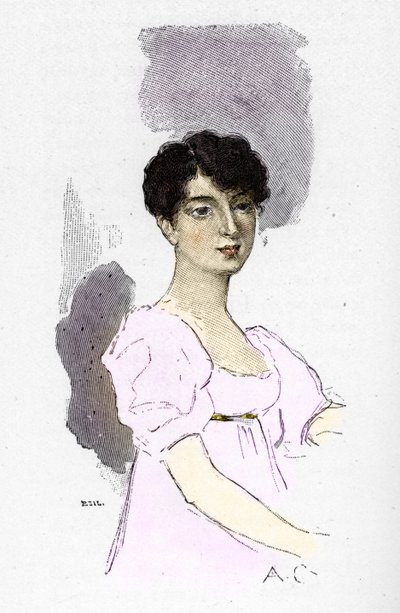 Portrait of Louise Catherine Eleonore Denuelle by Antoine Calbet