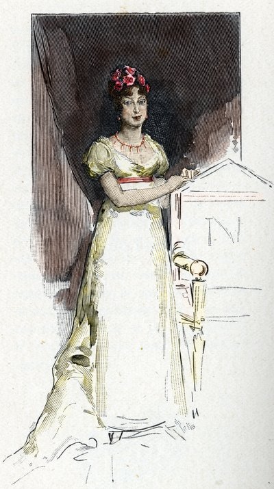 Portrait of the Empress Marie Louise of Austria by Antoine Calbet