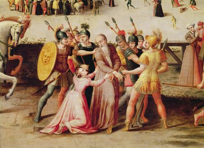 The Arrest of Sir Thomas More in 1535 (detail) by Antoine Caron