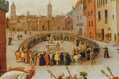 The Execution of Sir Thomas More in 1535 by Antoine Caron
