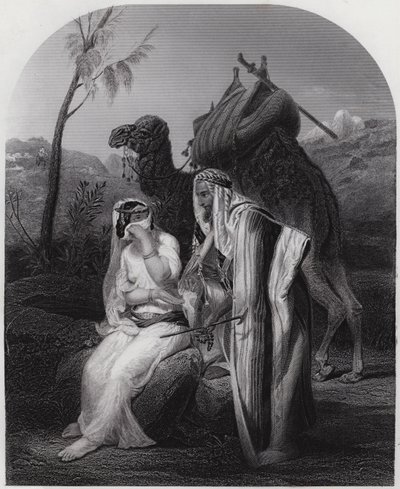 Rebekah receiving Isaac