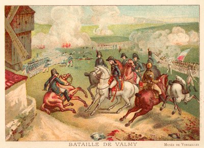Battle of Valmy, France, 1792 by Antoine Charles Horace Vernet