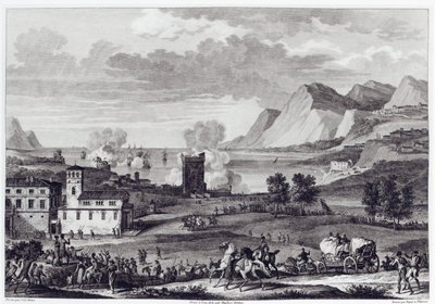 Deliverance of Corsica, 20th October 1796, engraved by Jean Duplessi-Bertaux by Antoine Charles Horace Vernet