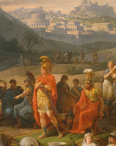 Funeral Games in Honour of Patroclus, (detail) by Antoine Charles Horace Vernet