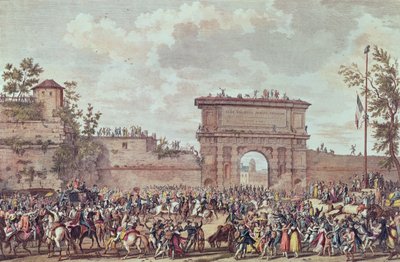 The Entry of the French into Milan, 25 Floreal An IV (14th May 1796) by Antoine Charles Horace Vernet