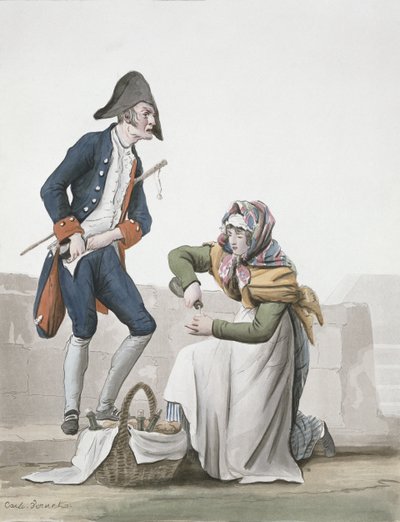 The Brandy Seller by Antoine Charles Horace Vernet