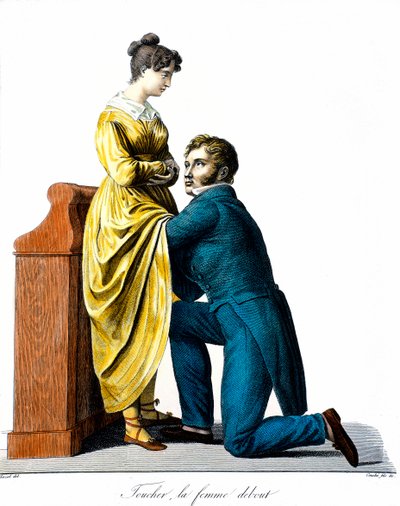 Touching a Woman Standing: A Patient Consults a Doctor by Antoine Chazal