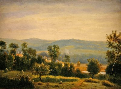 Morning Landscape by Antoine Chintreuil