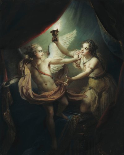 Cupid abandoning Psyche, 1736 by Antoine Coypel