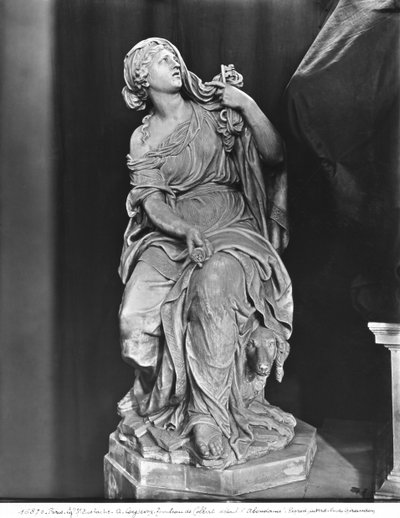 Tomb of Jean-Baptiste Colbert de Torcy (detail of Fidelity) by Antoine Coysevox