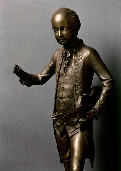 Statue of Mozart as a Boy by Antoine Denis Chaudet