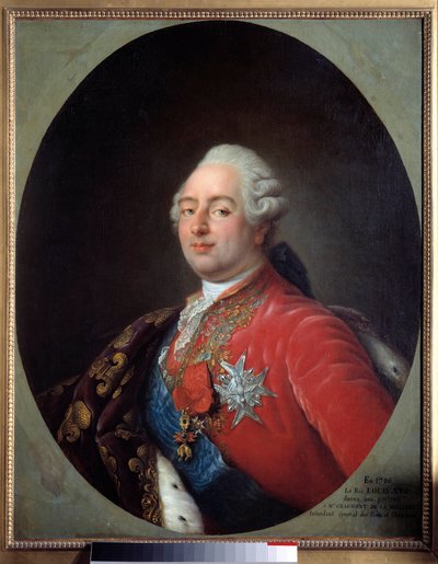 Portrait of Louis XVI, King of France (1786) by Antoine François Callet