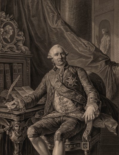 Charles Gravier, comte de Vergennes by Antoine François Callet