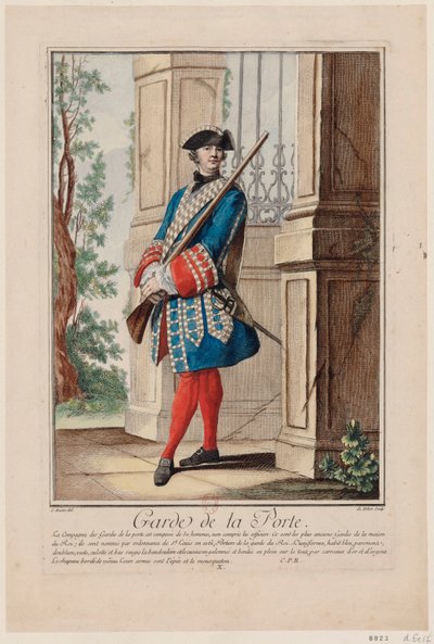 Guard of the Gate, 1756 by Antoine Jean De Fehrt