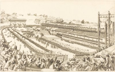 Federation Generale de Francais au Champ de Mars le 14 juillet 1790 by Antoine Jean Duclos after Charles Monnet