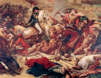 Battle of Abukir, general Murat fighting against ottoman army (detail) by Antoine Jean Gros