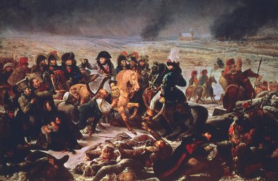 Napoleon on the Field of the Battle of Eylau, 9th February 1807 by Antoine Jean Gros