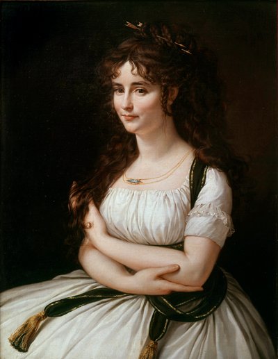 Portrait of Madame Pasteur, nee Madeleine Alexandre (1773-1841) by Antoine Jean Gros