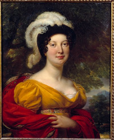 Portrait of Marechal Lannes, Duchess of Montebello by Antoine Jean Gros