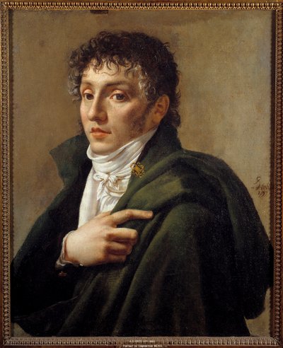 Portrait of the composer Etienne Mehul by Antoine Jean Gros