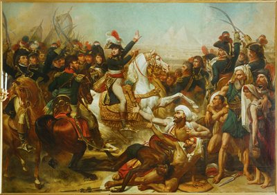 The Battle of the Pyramids by Antoine Jean Gros