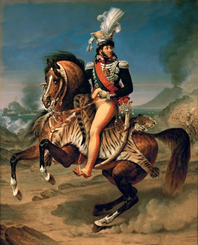Equestrian Portrait of Joachim Murat 1767-1815 by Antoine Jean Gros Baron