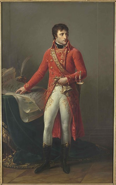 Napoleon Bonaparte as First Consul of France, 1803 by Antoine Jean Gros Baron