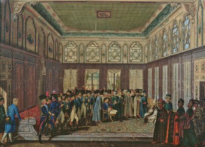 General Aubert du Bayet Being Received by the Ottoman Grand Vizier in Constantinople in 1796 by Antoine Laurent Castellan