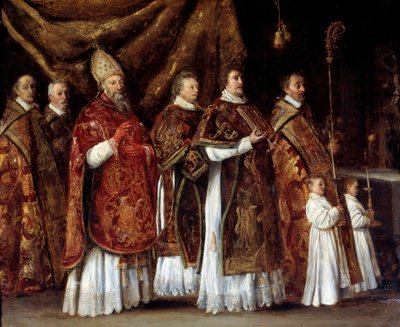 Pontifical Mass by Antoine Le Nain