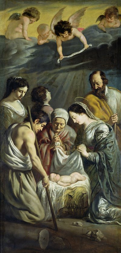 The Adoration of the Shepherds, c.1630-32 by Antoine Le Nain