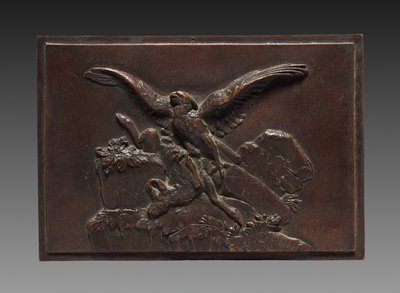 Eagle with Chamois, c. 1830-1875 by Antoine Louis Barye