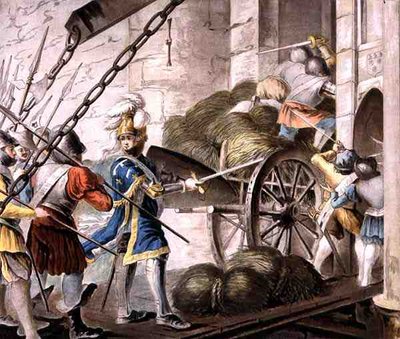 The Capture of Chartres by Antoine Louis Francois (after) Sergent Marceau