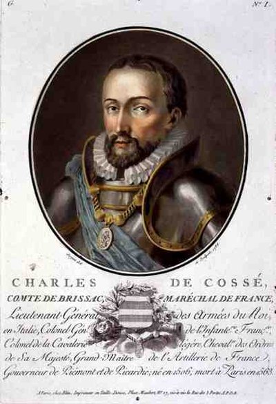Portrait of Charles de Cosse, Count of Brissac, Fieldmarshal of France by Antoine Louis Francois Sergent Marceau