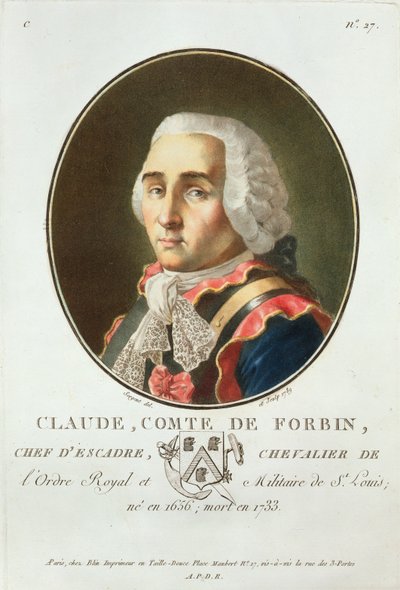 Claude Comte de Forbin, from 