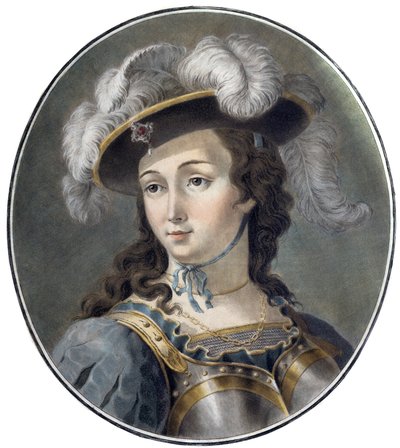 Portrait of Joan of Arc - Joan of Arc by Antoine Louis Francois Sergeant Marceau by Antoine Louis Francois Sergent Marceau