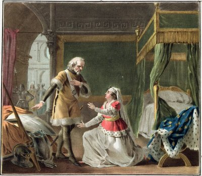 The Heroic Devotion of Marguerite of Provence (1219-95) 1787 by Antoine Louis Francois Sergent Marceau