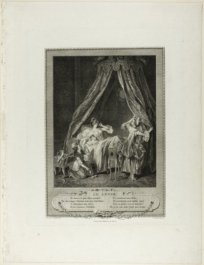 Rising, from Monument of the Physical and Moral Costume of the Late Eighteenth Century by Antoine Louis Romanet