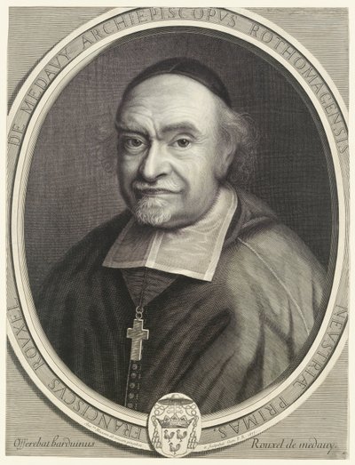 Francois Rouxel de Medavy, Archbishop of Rouen by Antoine Masson