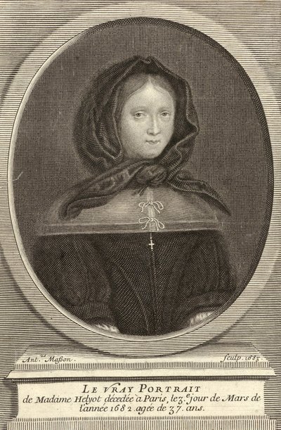 Portrait of Marie Helyot by Antoine Masson