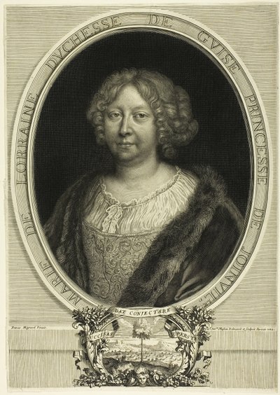 Marie de Lorraine, Duchess of Guise, Princess of Joinville by Antoine Masson