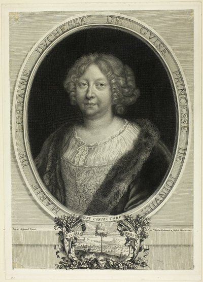 Marie de Lorraine, Duchess of Guise, Princess of Joinville by Antoine Masson