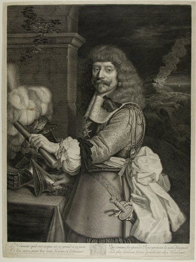 Portrait of Henri de Lorraine, Count of Harcourt, Horsemaster of France by Antoine Masson