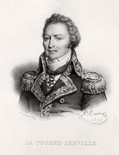 Portrait of Louis-René Madelaine Le Vassor, Comte de La Touche-Tréville by Antoine Maurin