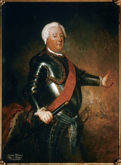 Friedrich Wilhelm I: King of Prussia (1688-1740) by Antoine Pesne