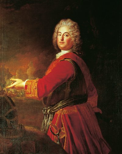 Portrait of Christian Ludwig of Brandenburg-Schwedt by Antoine Pesne