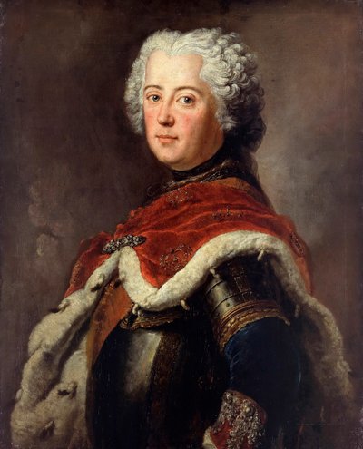 Portrait of Frederick II of Prussia by Antoine Pesne