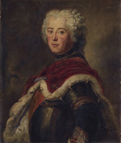 Portrait of Frederick II of Prussia by Antoine Pesne